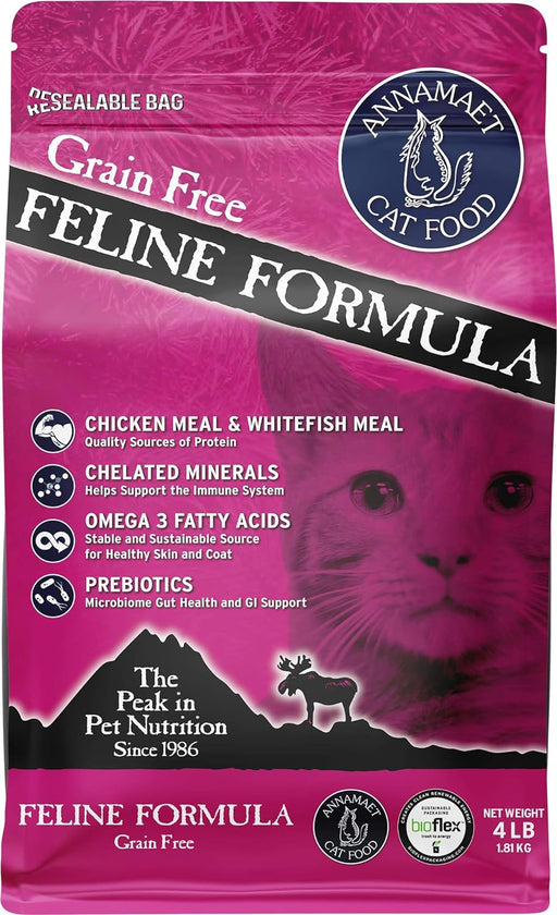 Annamaet Grain-Free Chicken & Fish Formula Dry Cat Food