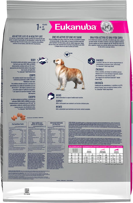 Eukanuba Fit Body Weight Control Large Breed Dry Dog Food, 33-lb Bag