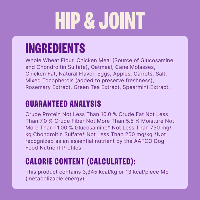 Old Mother Hubbard by Wellness Mother's Solutions Hip & Joint Natural Oven-Baked Biscuits Dog Treats