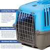 MidWest Spree 19-Inch Hard-Sided Pet Carrier for Dogs & Cats – Blue