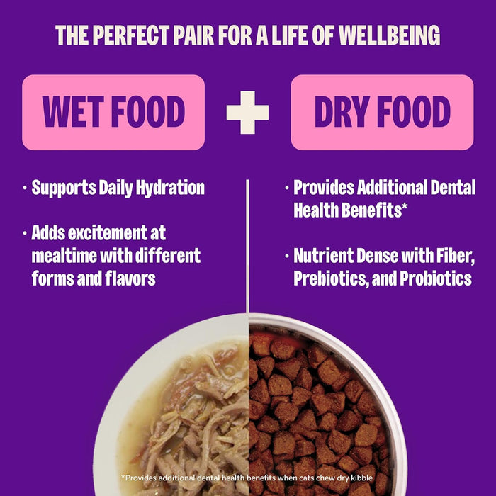 Wellness Signature Selects Grain-Free Skipjack Tuna with Wild Salmon Entrée in Broth Wet Cat Food