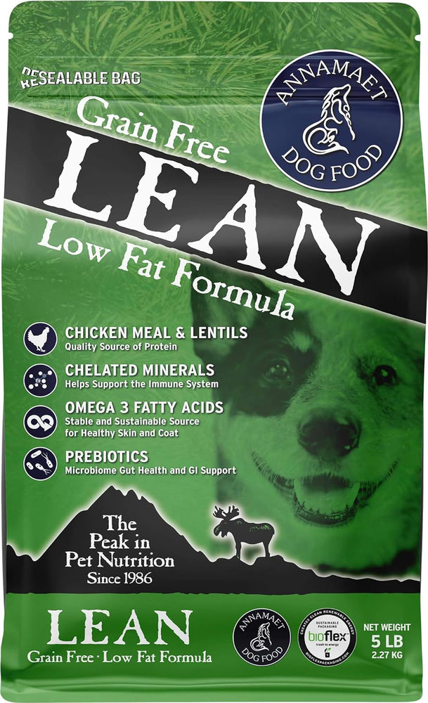 Annamaet Grain-Free Lean Low Fat Formula Dry Dog Food