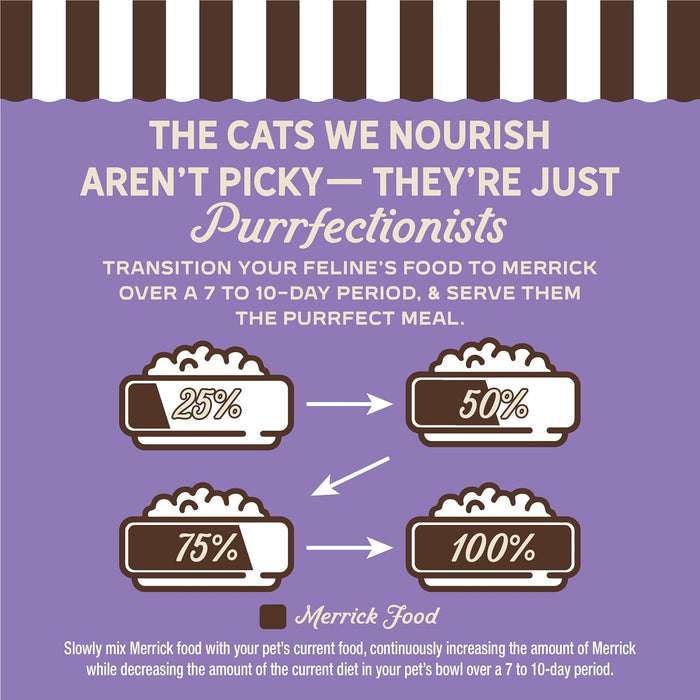 Merrick Purrfect Bistro Rabbit Pate Grain-Free Canned Cat Food
