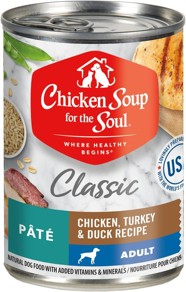 Chicken Soup for the Soul Adult Chicken, Turkey & Duck Recipe Canned Dog Food