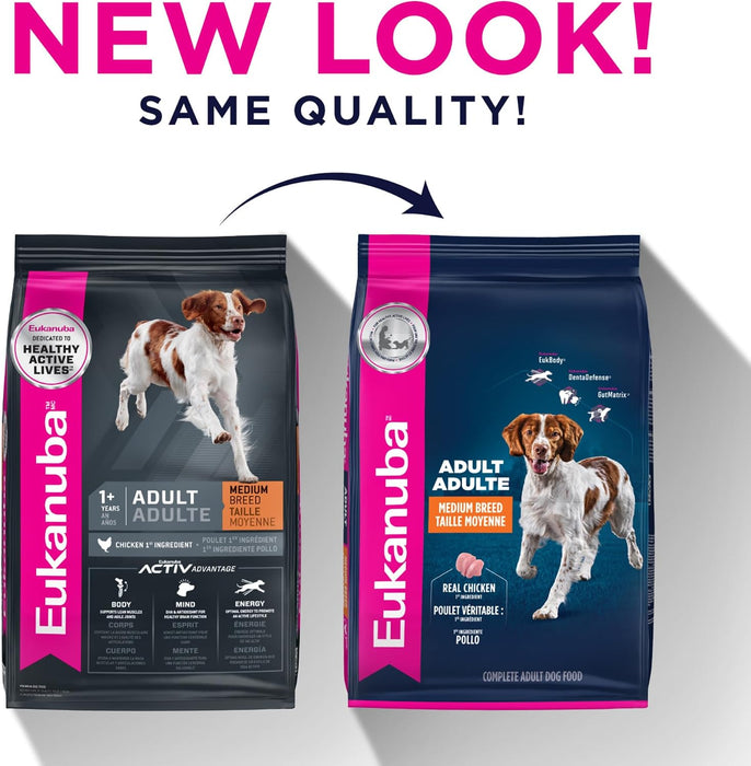 Eukanuba Adult Medium Breed Chicken Dry Dog Food