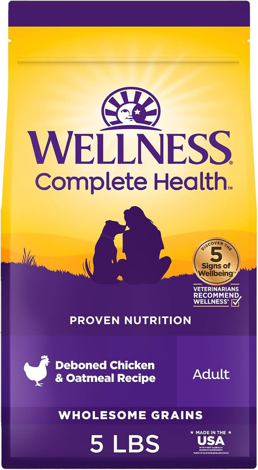 Wellness Complete Health Natural Chicken Recipe Dry Dog Food