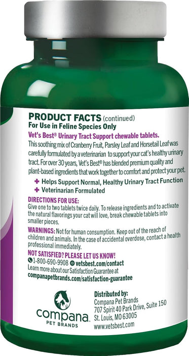 Vet's Best Urinary Tract Support Cat Supplement