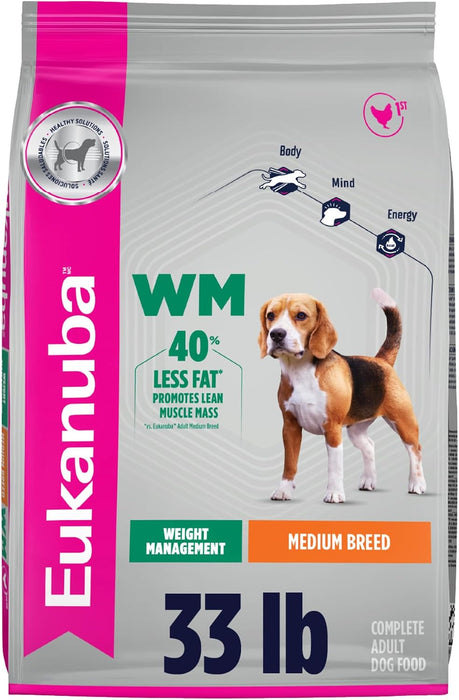 Eukanuba Fit Body Weight Control Medium Breed Dry Dog Food
