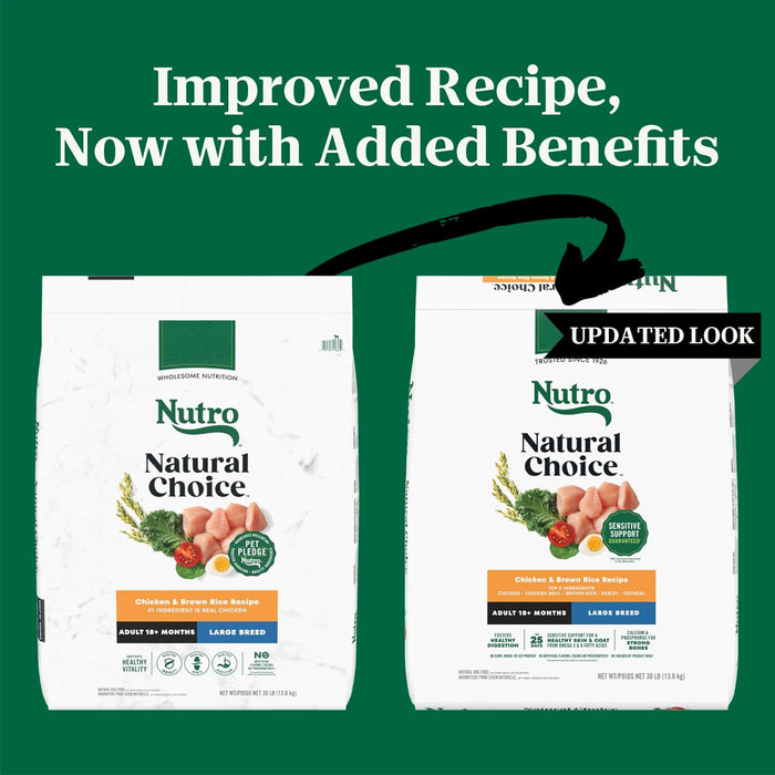 Nutro Natural Choice Adult Large Breed Chicken & Brown Rice Dry Dog Food