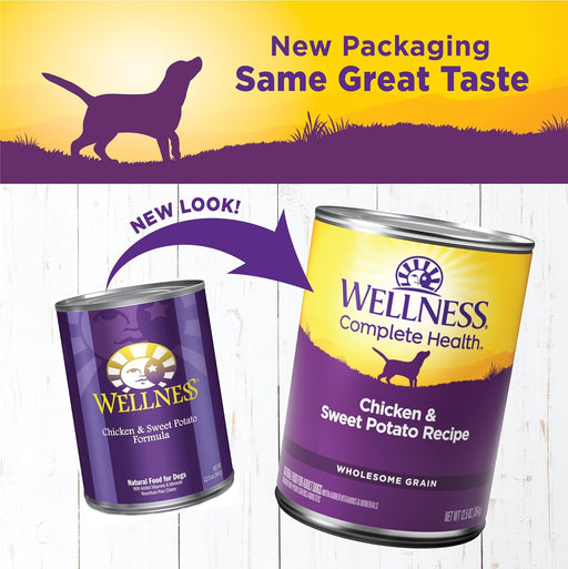 Wellness Complete Health Chicken & Sweet Potato Recipe Wet Dog Food
