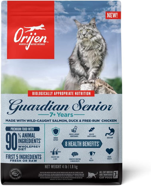 ORIJEN Guardian Senior 7+ Grain-Free Dry Cat Food