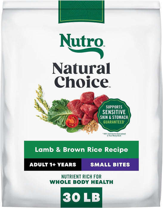 Nutro Natural Choice Adult Small Bites Lamb & Brown Rice Dry Dog Food