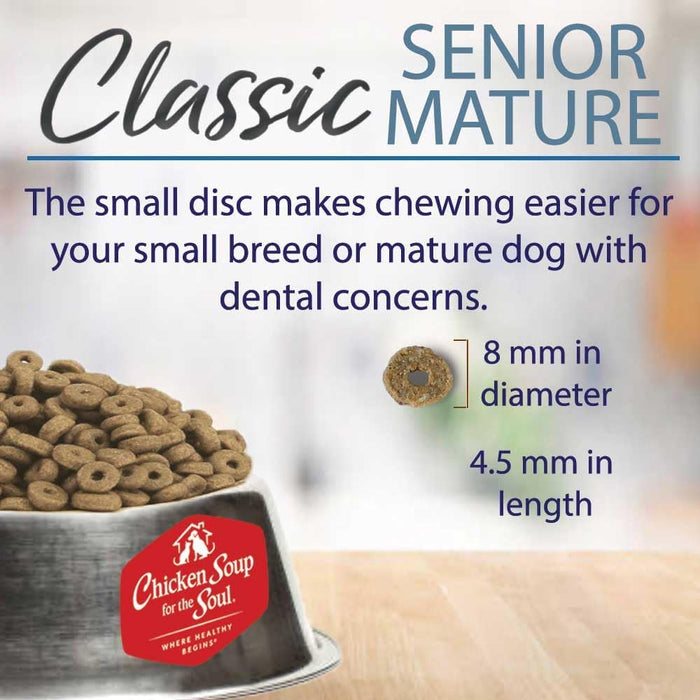 Chicken Soup for the Soul Mature Recipe with Chicken, Turkey & Brown Rice Dry Dog Food
