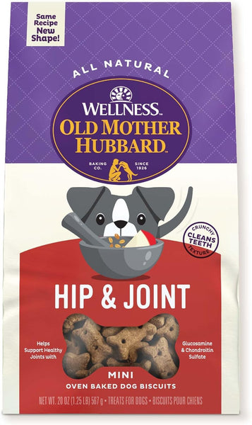 Old Mother Hubbard by Wellness Mother's Solutions Hip & Joint Natural Oven-Baked Biscuits Dog Treats