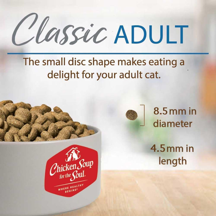 Chicken Soup for the Soul Adult Recipe with Chicken & Brown Rice Dry Cat Food