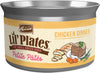 Merrick Lil Plates Petite Pates Adult Grain-Free Chicken Dinner Wet Dog Food 3-oz can, case of 24