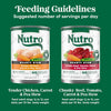Nutro Hearty Stew Chicken & Beef Wet Dog Food Variety Pack, 12.5-oz, 12 Count