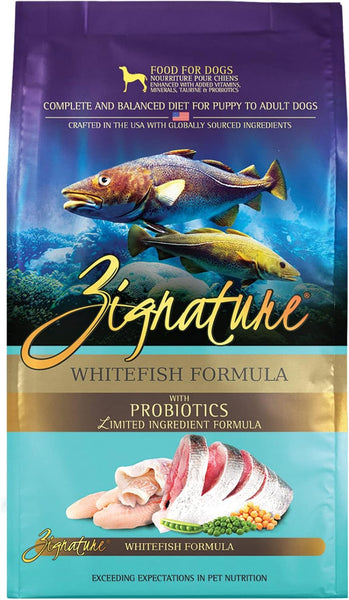 Zignature Whitefish Limited Ingredient Formula Dry Dog Food
