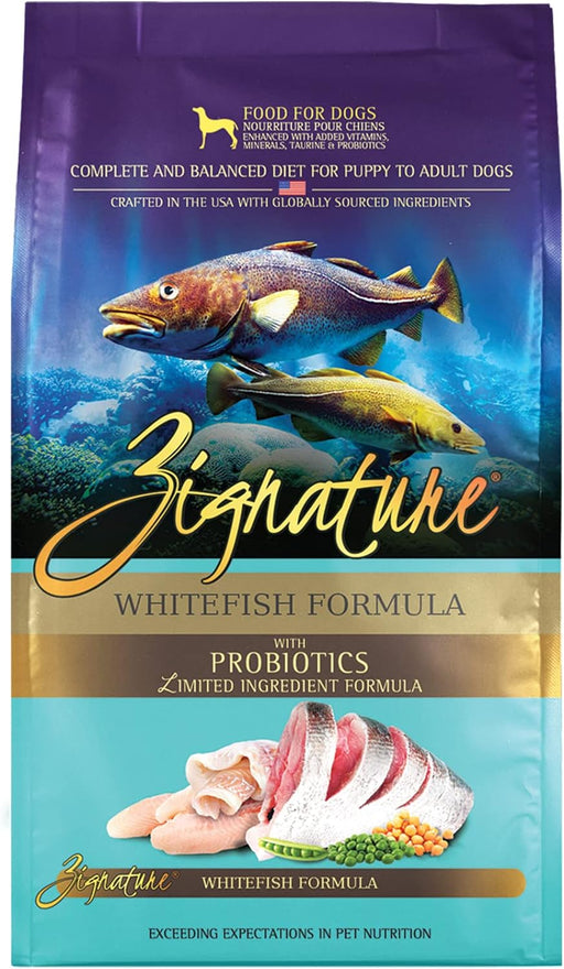 Zignature Whitefish Limited Ingredient Formula Dry Dog Food