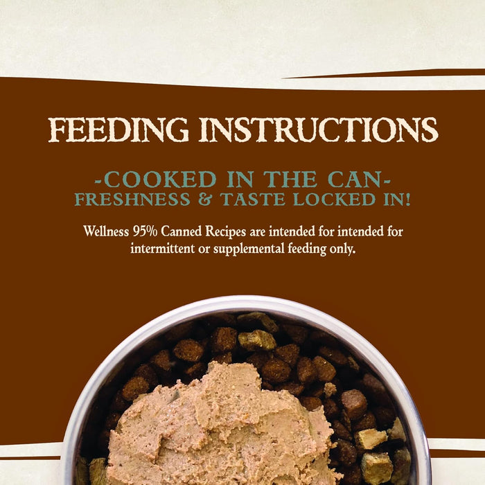 Wellness Natural Grain-Free 95% Chicken Recipe Adult Wet Dog Food