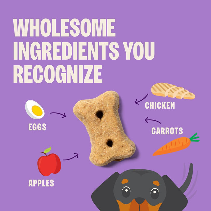 Old Mother Hubbard by Wellness Classic Chick'N'Apples Natural Mini Oven-Baked Biscuits Dog Treats