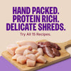 Wellness Signature Selects Grain-Free Shredded Chicken & Beef Entrée in Sauce Wet Cat Food