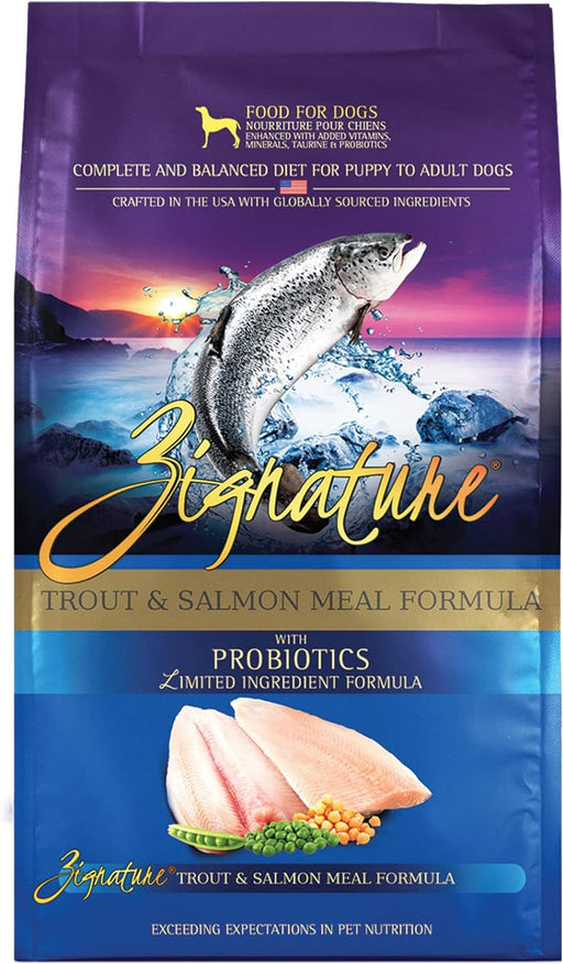 Zignature Limited Ingredient Formula Trout & Salmon Meal Dry Dog Food
