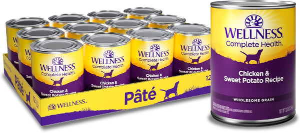 Wellness Complete Health Chicken & Sweet Potato Recipe Wet Dog Food