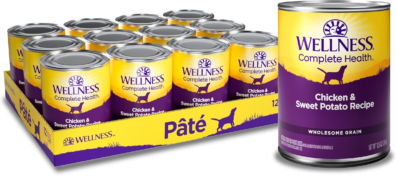 Wellness Complete Health Chicken & Sweet Potato Recipe Wet Dog Food