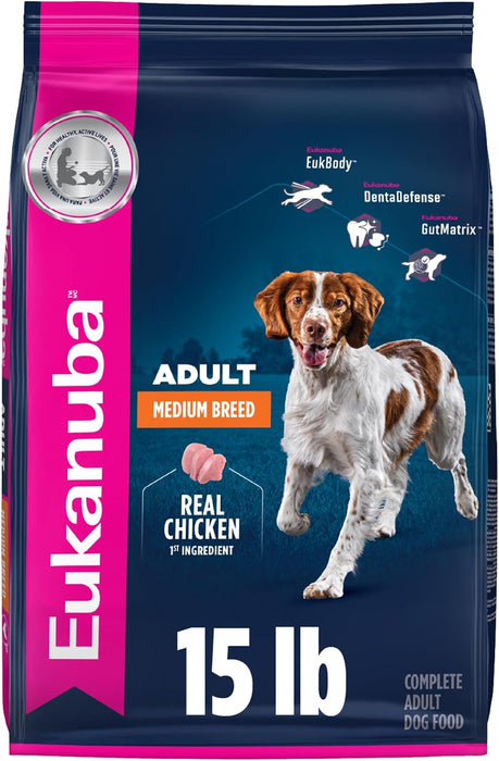 Eukanuba Adult Medium Breed Chicken Dry Dog Food