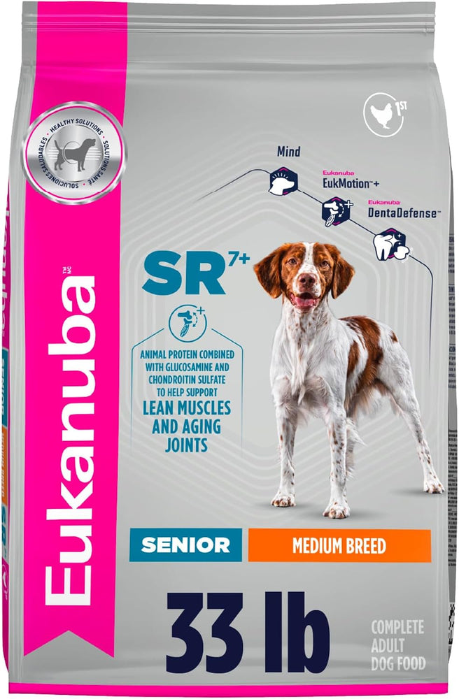 Eukanuba Senior Medium Breed Chicken Dry Dog Food