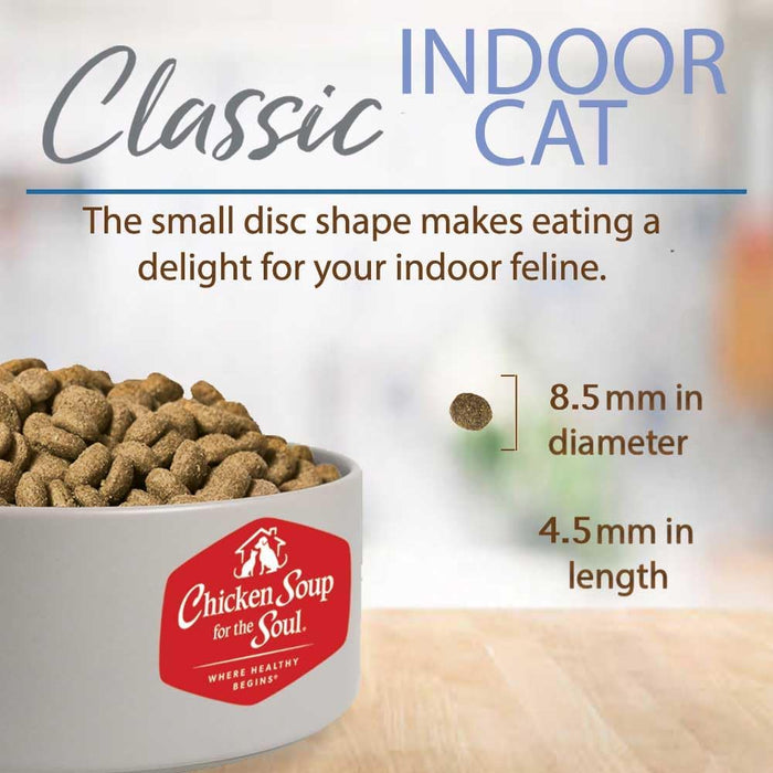 Chicken Soup for the Soul Indoor Recipe with Tuna & Brown Rice Dry Cat Food