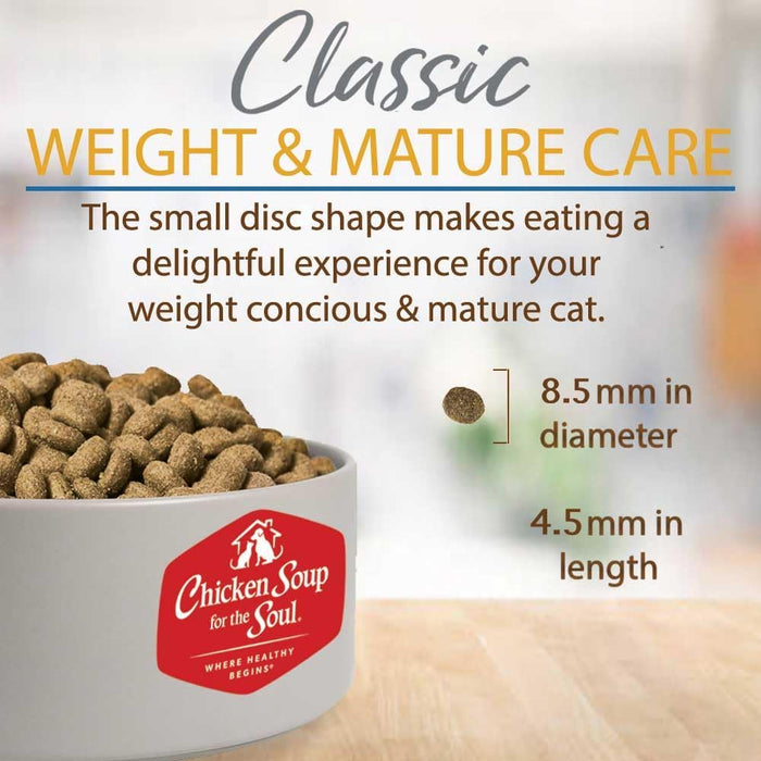 Chicken Soup for the Soul Weight & Mature Care Dry Cat Food