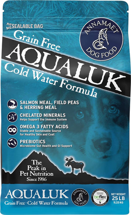 Annamaet Grain Free Aqualuk Cold Water Formula Dry Dog Food 5lb