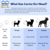 MidWest Spree 19-Inch Hard-Sided Pet Carrier for Dogs & Cats – Blue
