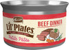 Merrick Lil Plates Petite Pates Adult Grain-Free Beef Dinner Wet Dog Food 3-oz can, case of 24