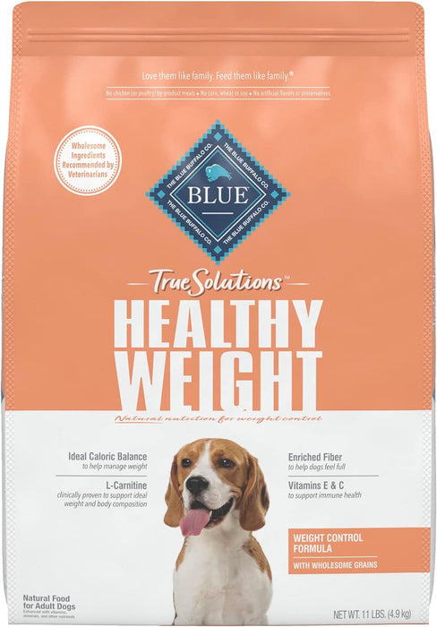 Blue Buffalo True Solutions Fit & Healthy Weight Control Formula Chicken Recipe Adult Dry Dog Food