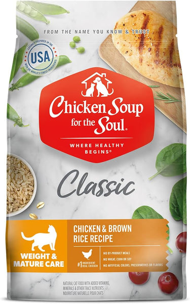 Chicken Soup for the Soul Weight & Mature Care Dry Cat Food