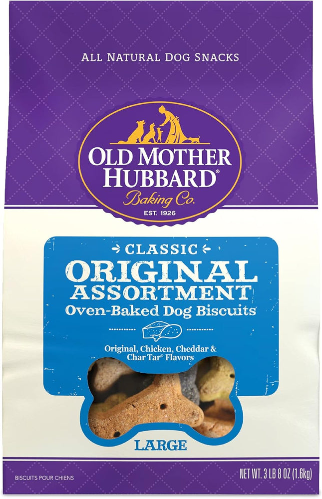 Old Mother Hubbard by Wellness Classic Original Mix Natural Large Oven-Baked Biscuits Dog Treats