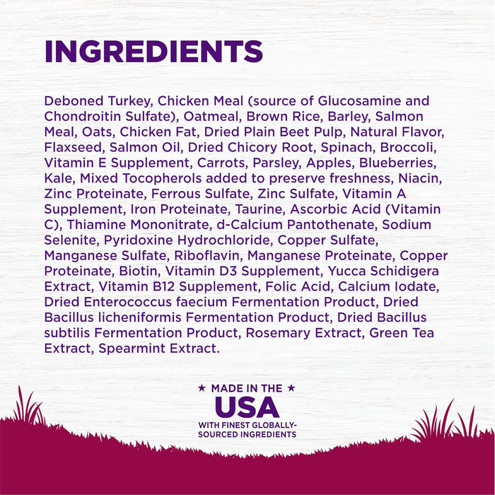 Wellness Complete Health Natural Small Breed Adult Turkey and Oatmeal Recipe Dry Dog Food