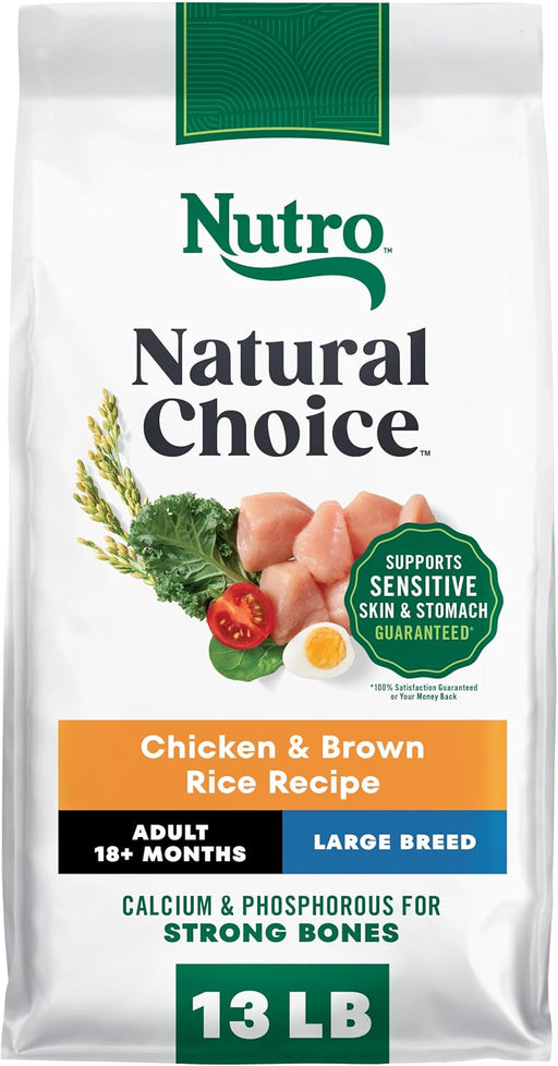 Nutro Natural Choice Adult Large Breed Chicken & Brown Rice Dry Dog Food