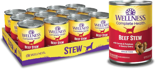 Wellness Grain-Free Natural Beef Stew with Carrots & Potato Wet Dog Food