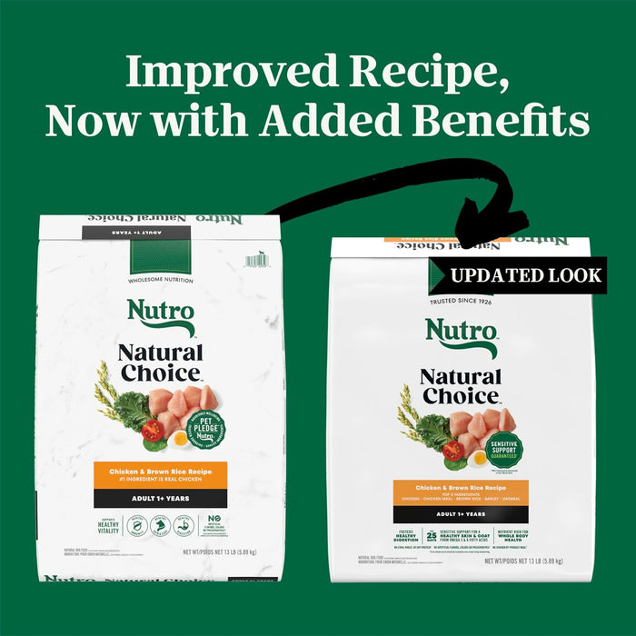 Nutro Wholesome Essentials Adult Chicken & Brown Rice Dry Dog Food