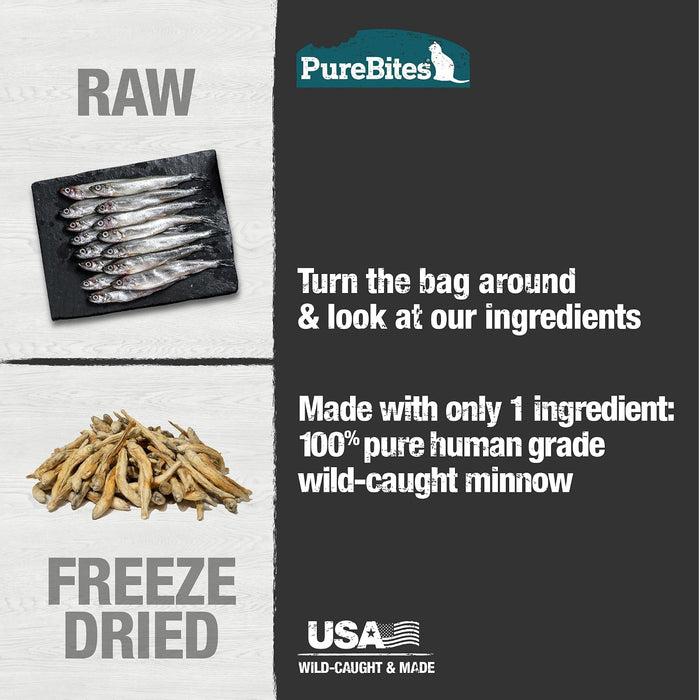 PureBites Minnow Freeze-Dried Cat Treats