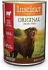 Instinct Original Adult Grain-Free Real Beef Recipe Wet Dog Food, 13.2 oz. Cans (Case of 6)