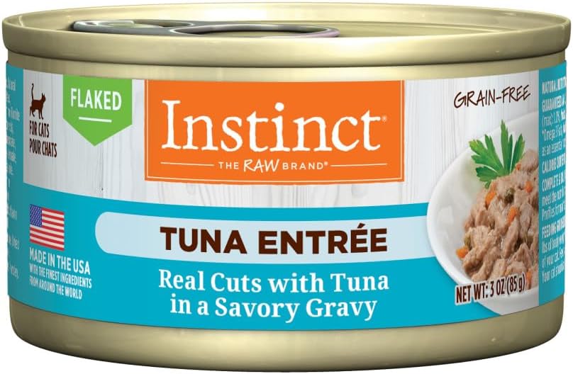 Instinct Tuna Entree Grain-Free Flaked Wet Cat Food