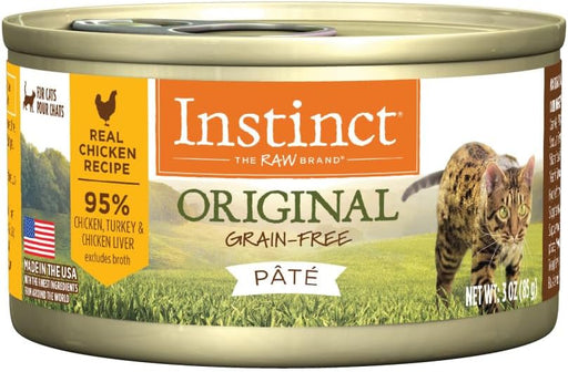 Instinct Original Real Chicken Recipe Grain-Free Pate Wet Cat Food