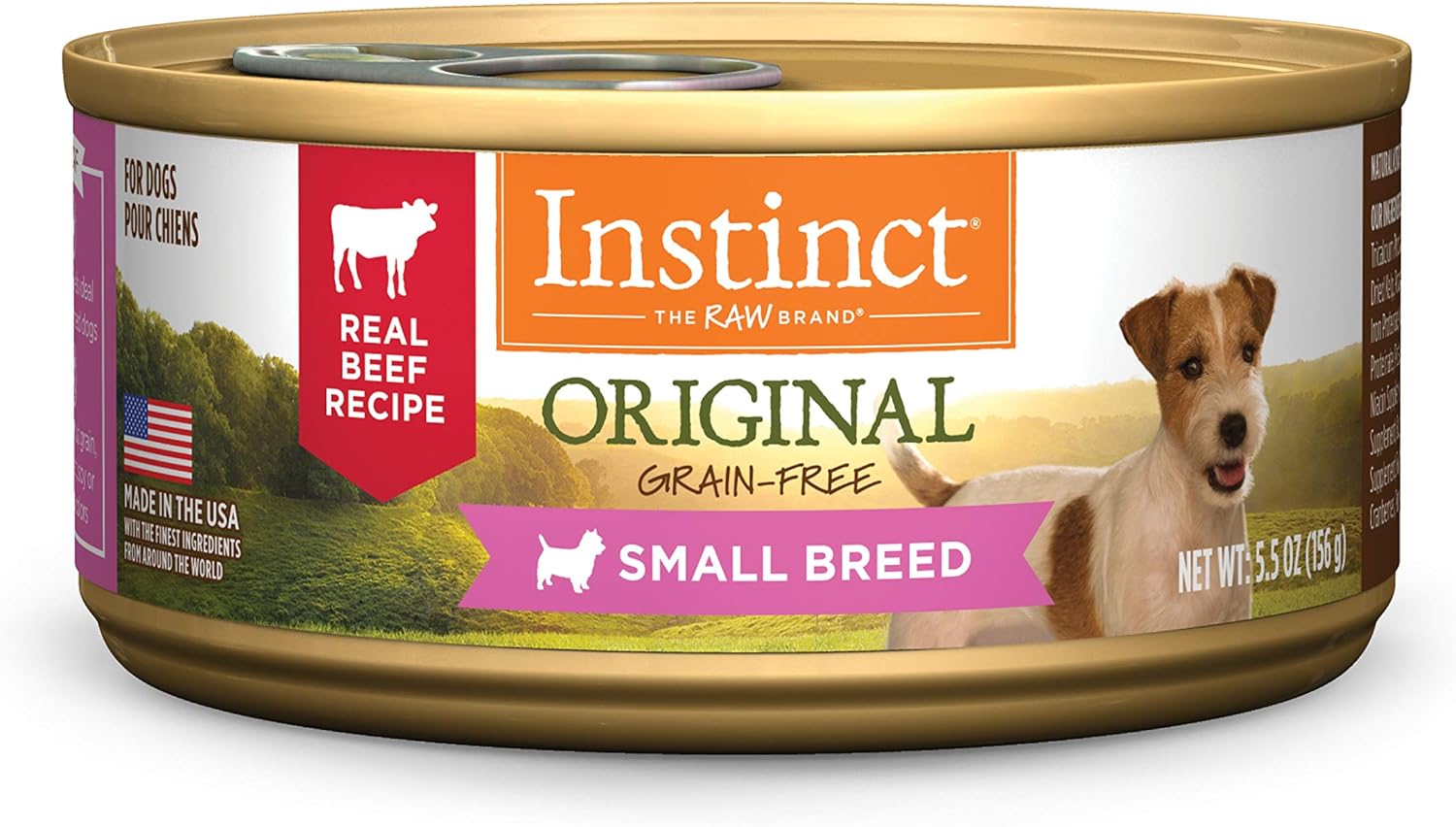 Instinct Original Small Breed Grain-Free Real Beef Recipe Wet Dog Food