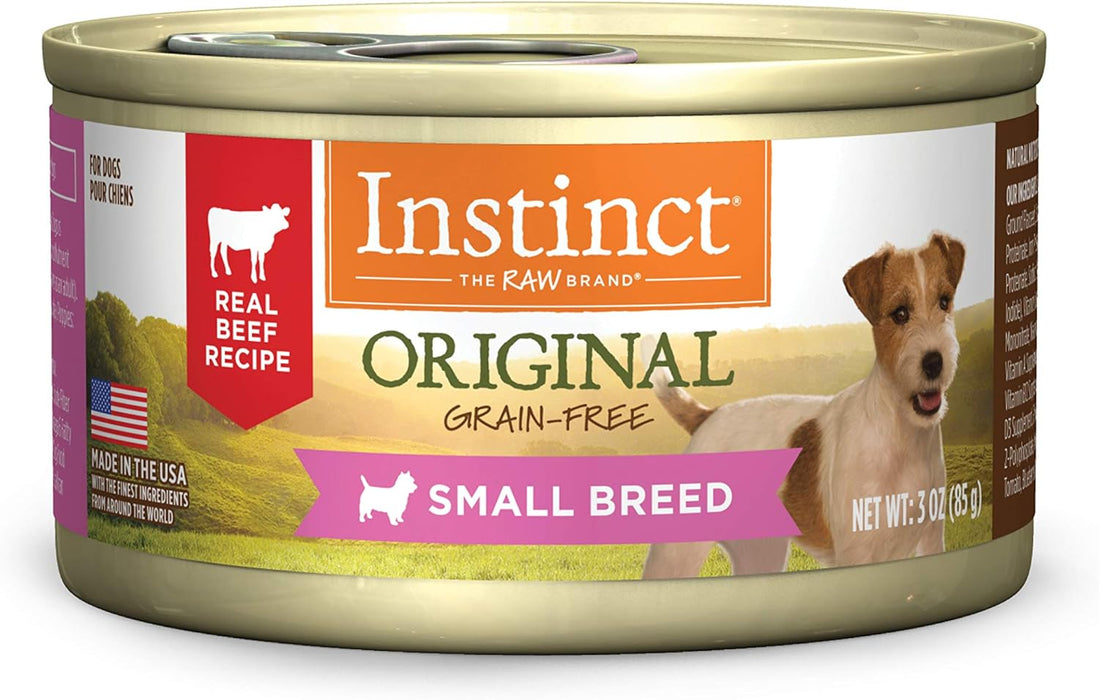 Instinct Original Small Breed Grain-Free Real Beef Recipe Wet Dog Food