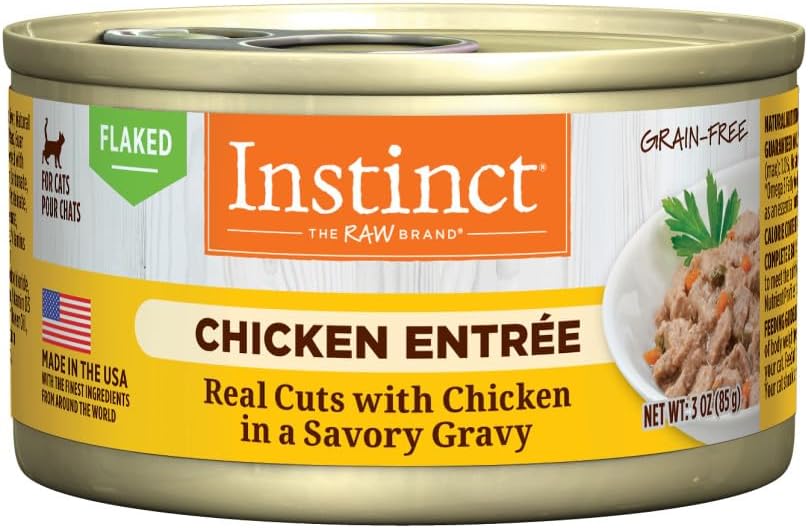 Instinct Chicken Entree Grain-Free Flaked Wet Cat Food — AZ Pet Foods